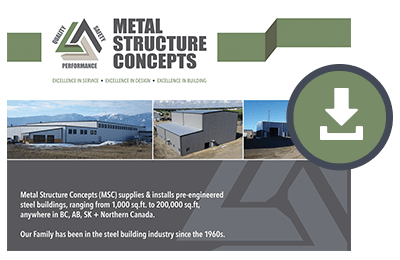 Download the Metal Structure Concepts Brochure