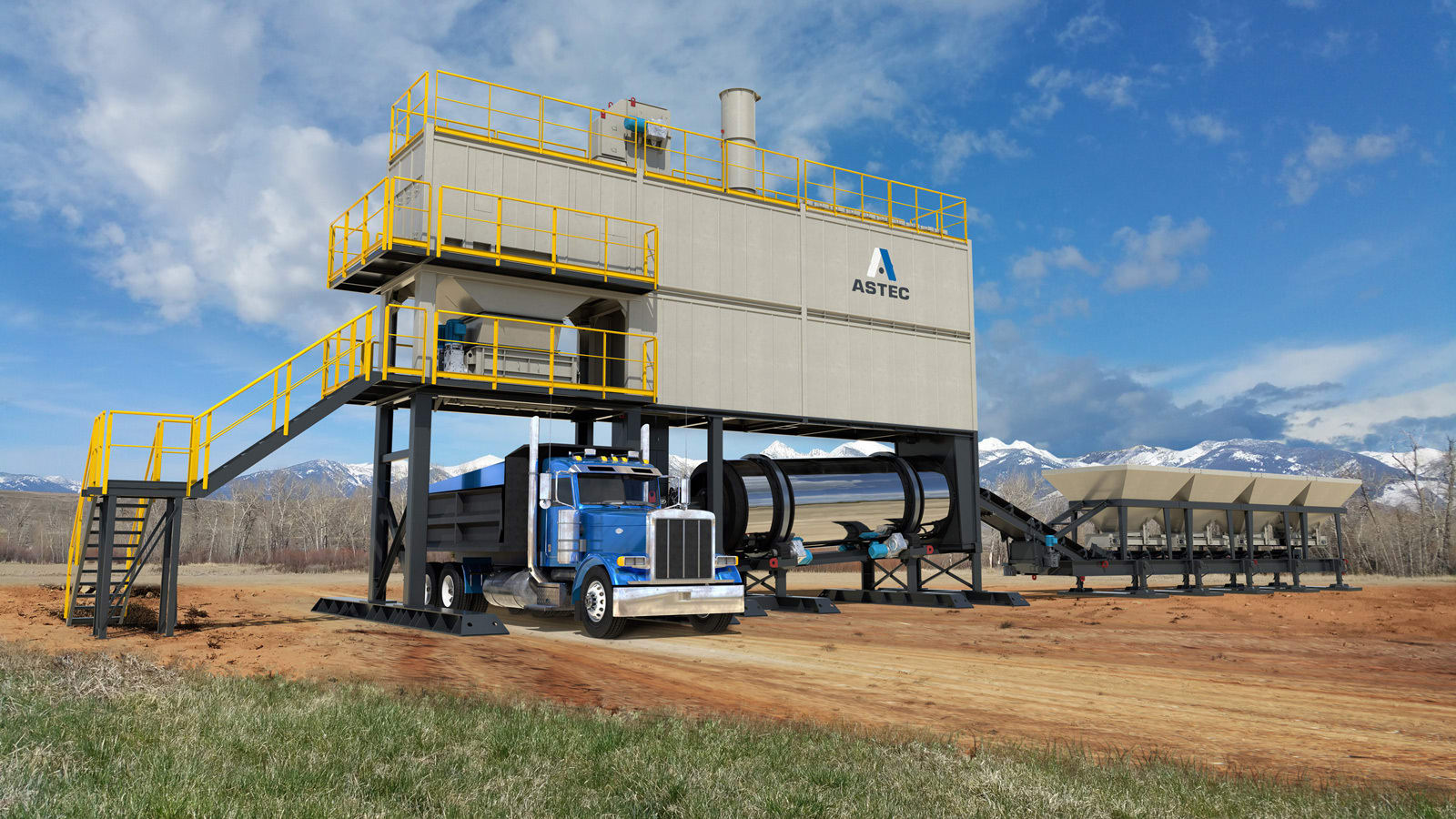 ASTEC is a manufacturer of specialized equipment for asphalt road building, aggregate processing, and concrete production