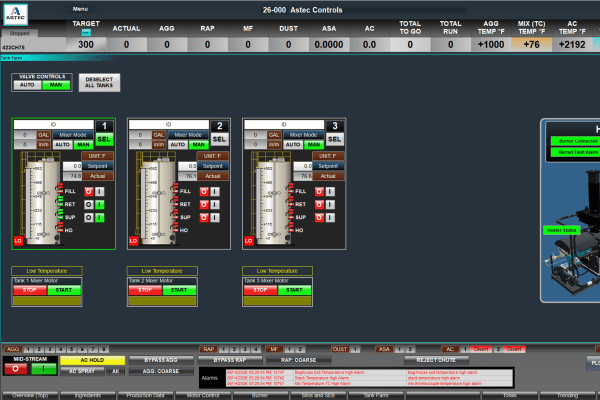 Tank Farm Controls