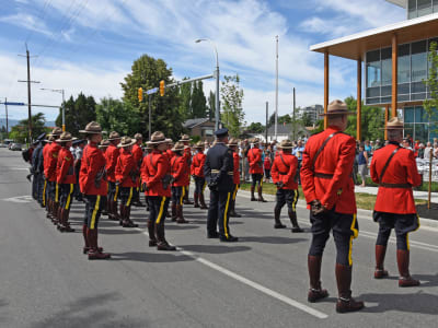 <strong>Photo Credit: Kelowna RCMP taken by Cpl. Janelle Shoihet</strong></br> Commercial movers from BigHorn Moving and Storage helped the Kelowna RCMP move into their new detachment in June.