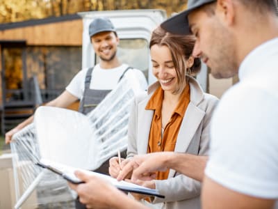 Take the stress out of an international move by hiring professionals.