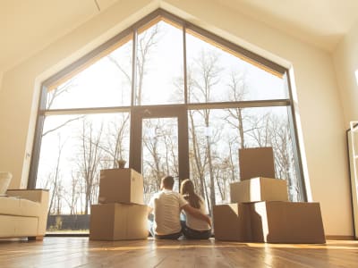 Hire professional movers to move you across the country.
