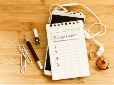 Use the idea of moving into a new home as the catalyst for making changes to some of your old habits.