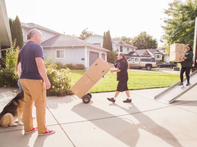 Professional last minute movers not only have the strength, but the tools knowledge and services to help you move into your new home.