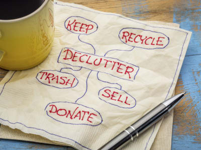 Plan ahead on how you can declutter and get organized before your Kelowna mover arrives.