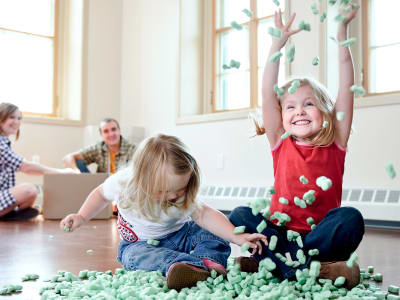 Getting your children involved in the moving process is one thing moving companies recommend for helping them adapt to this period of transition.