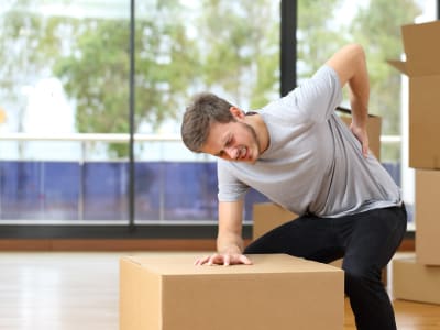 Back injuries are common to those lifting heavy items. Avoid the risk by hiring professional house movers.