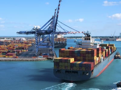 A container service is one option long distance movers have for moving clients overseas.