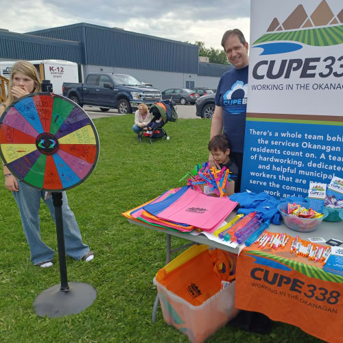 CUPE 338 at Labour Day Event Sept 7 2026  CUPE 338