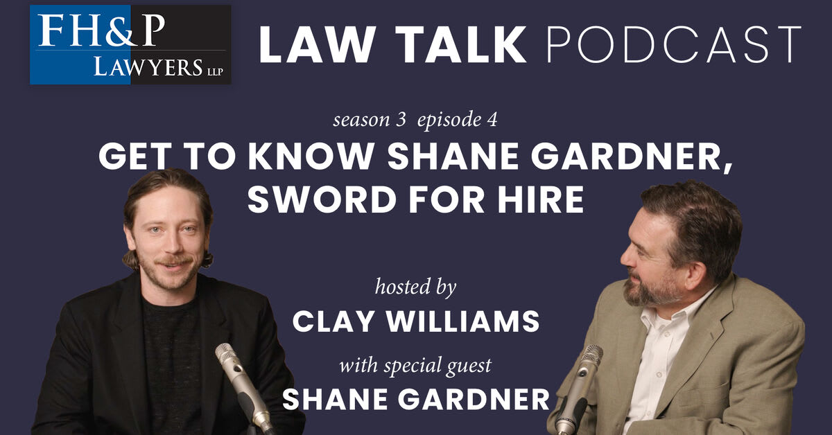 Get to know Shane Gardner - Sword for Hire