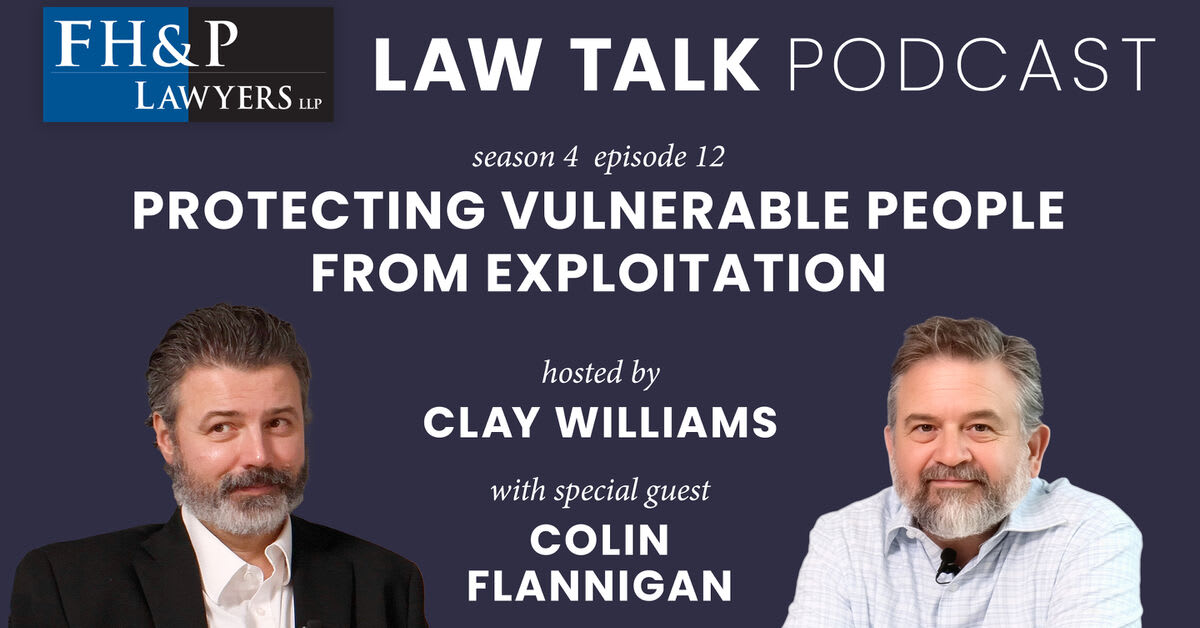 Protecting Vulnerable People: Capacity, Exploitation and Legal Options in BC