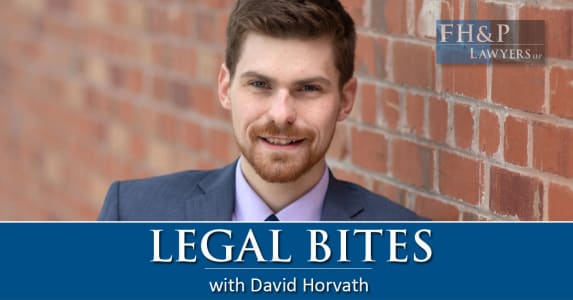 Legal Bites - David Horvath