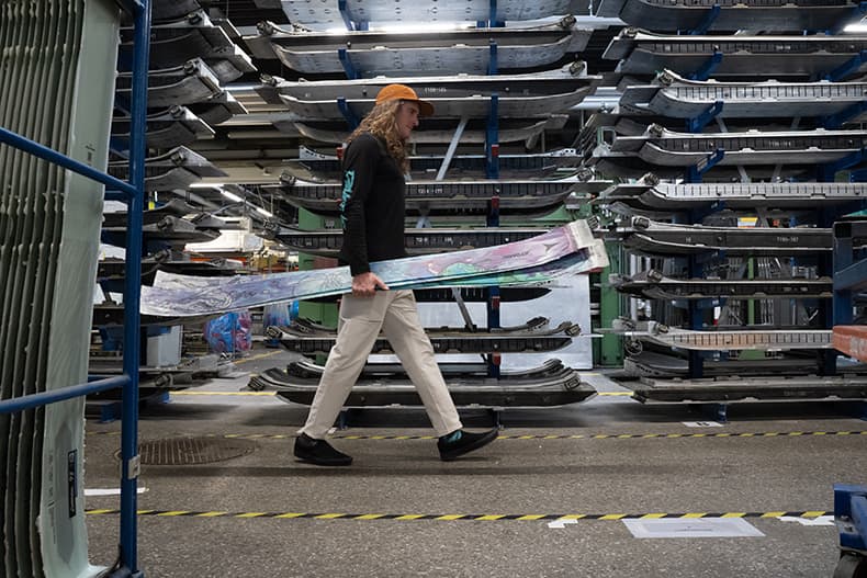 Maybe you’re not skiing greens but you can opt for green skiing with Atomic ski gear, Kelowna.
