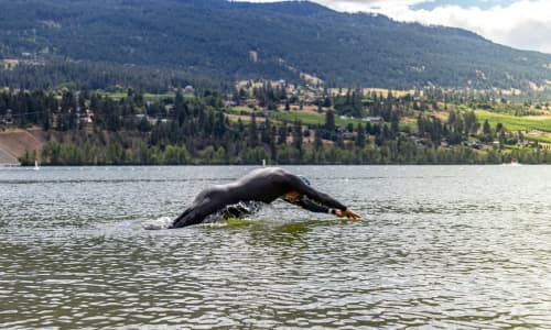 Across the Lake: Fresh Air Kelowna Swim Demos Are Back June 15th
