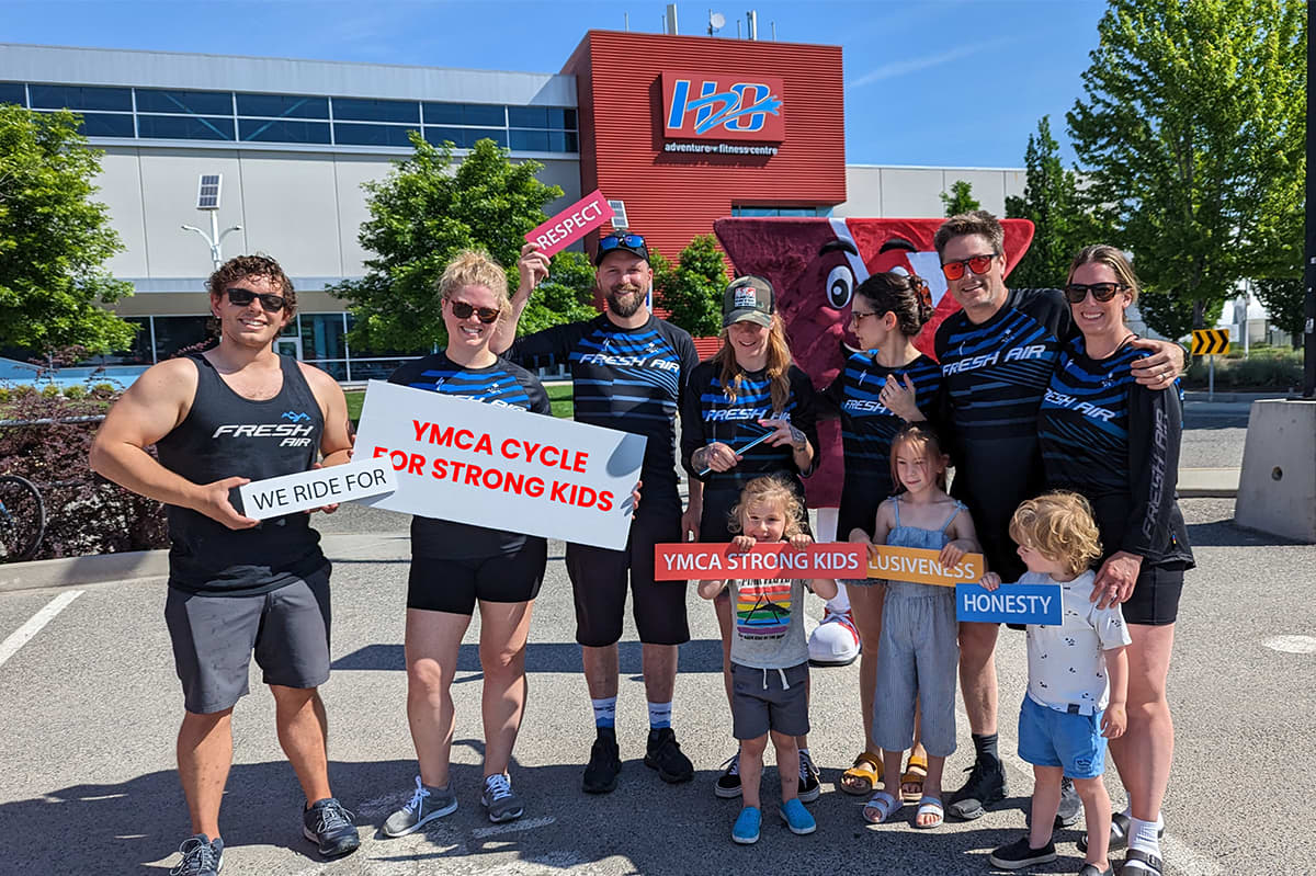 Kelowna Cycles For Strong Kids Once More on June 2