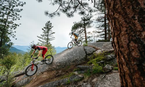 Mountain Biking at Predator Ridge: Early Open, New Trails, Exciting E-Bike Rentals