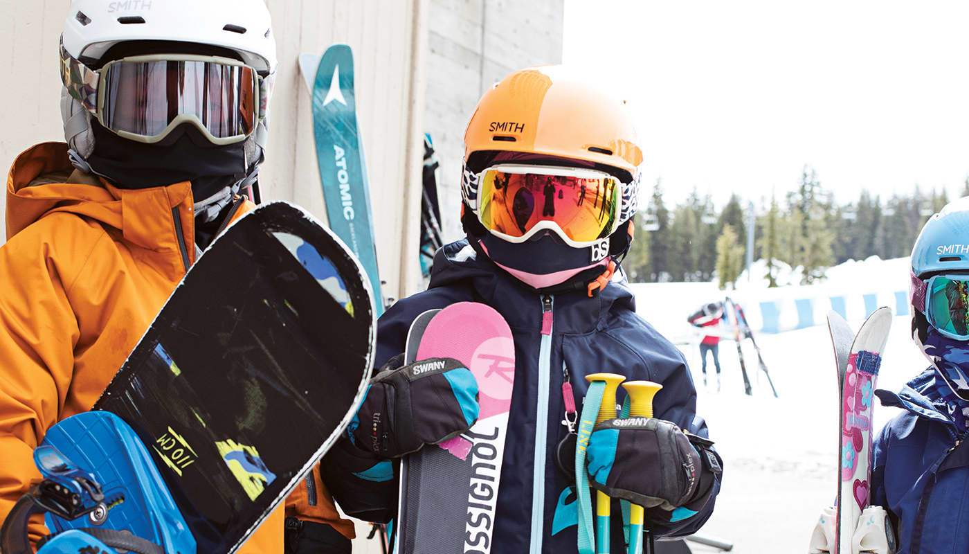 Kelowna Ski and Snowboard Rentals for Kids