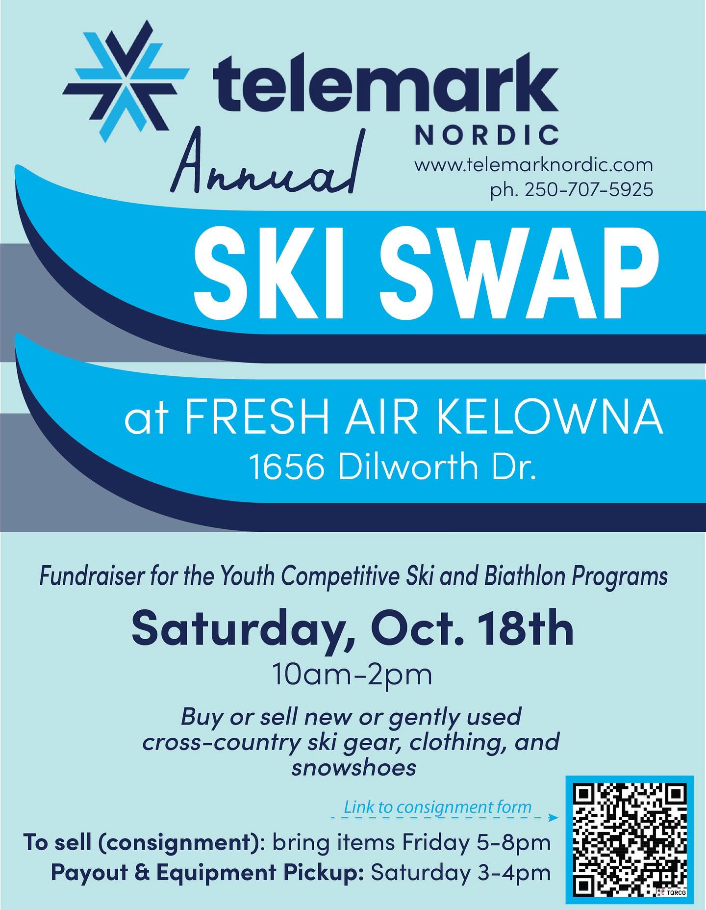 Everything you need to know about the Telemark Nordic + Fresh Air XC Ski Swap.