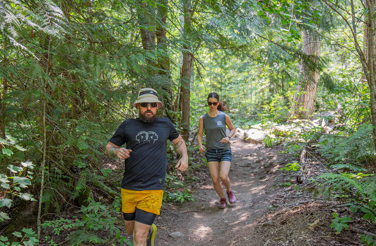 Whether the air is clear or hazy, strap on your running shoes in Kelowna and keep fit or safe when trail running.
