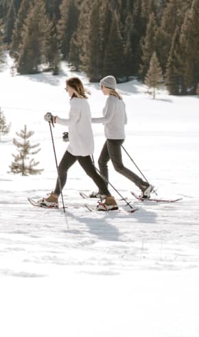 Snowshoeing