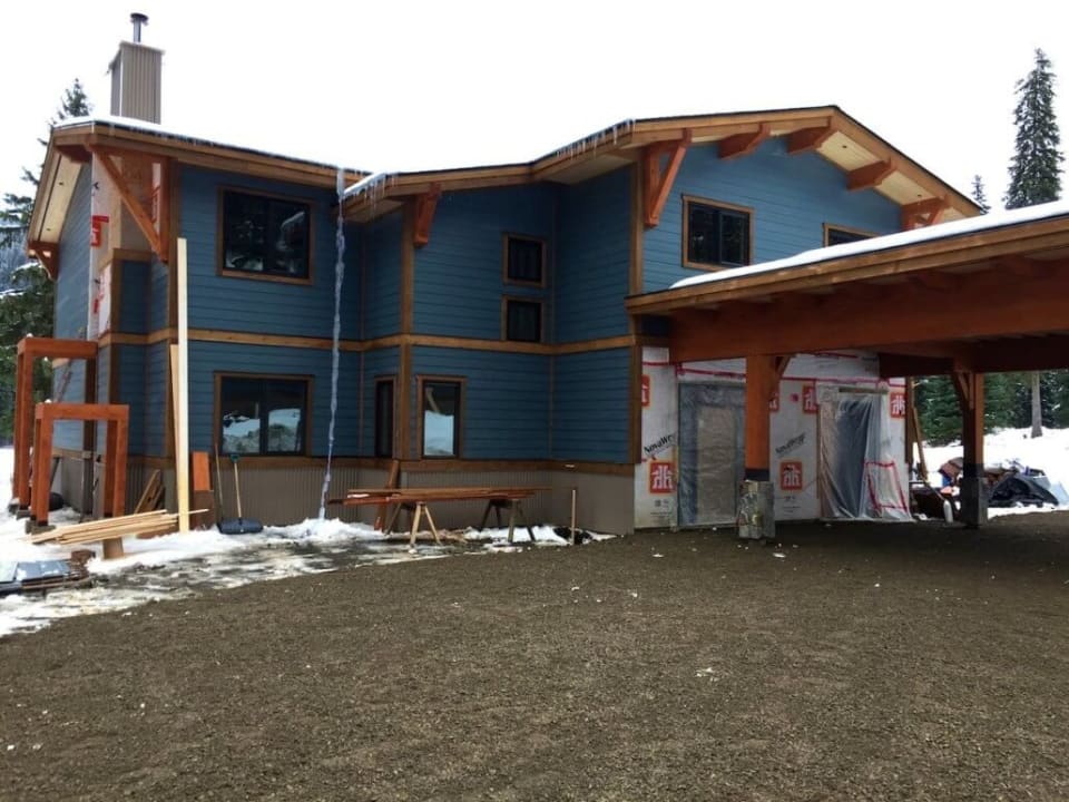 It is all coming together! The Pinnacles Lodge is entering the finishing stage.
