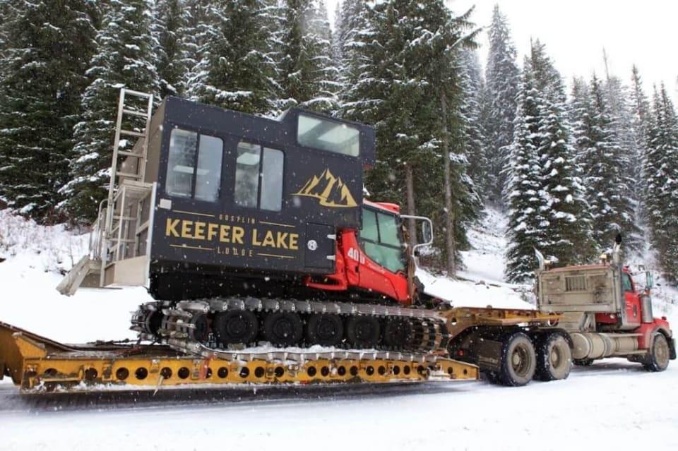 Our brand new snowcat