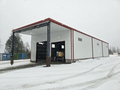 Pre-Engineered Metal Building in Kaslo, BC
