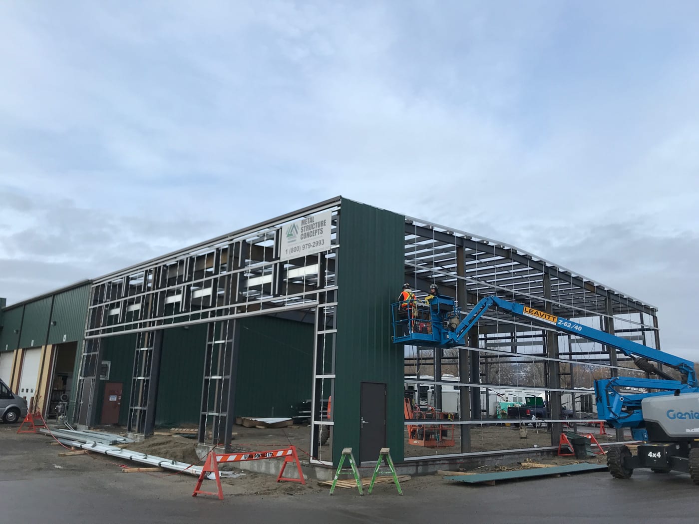 RV Dealership Uses Original Commercial Steel Building Supplier to Expand