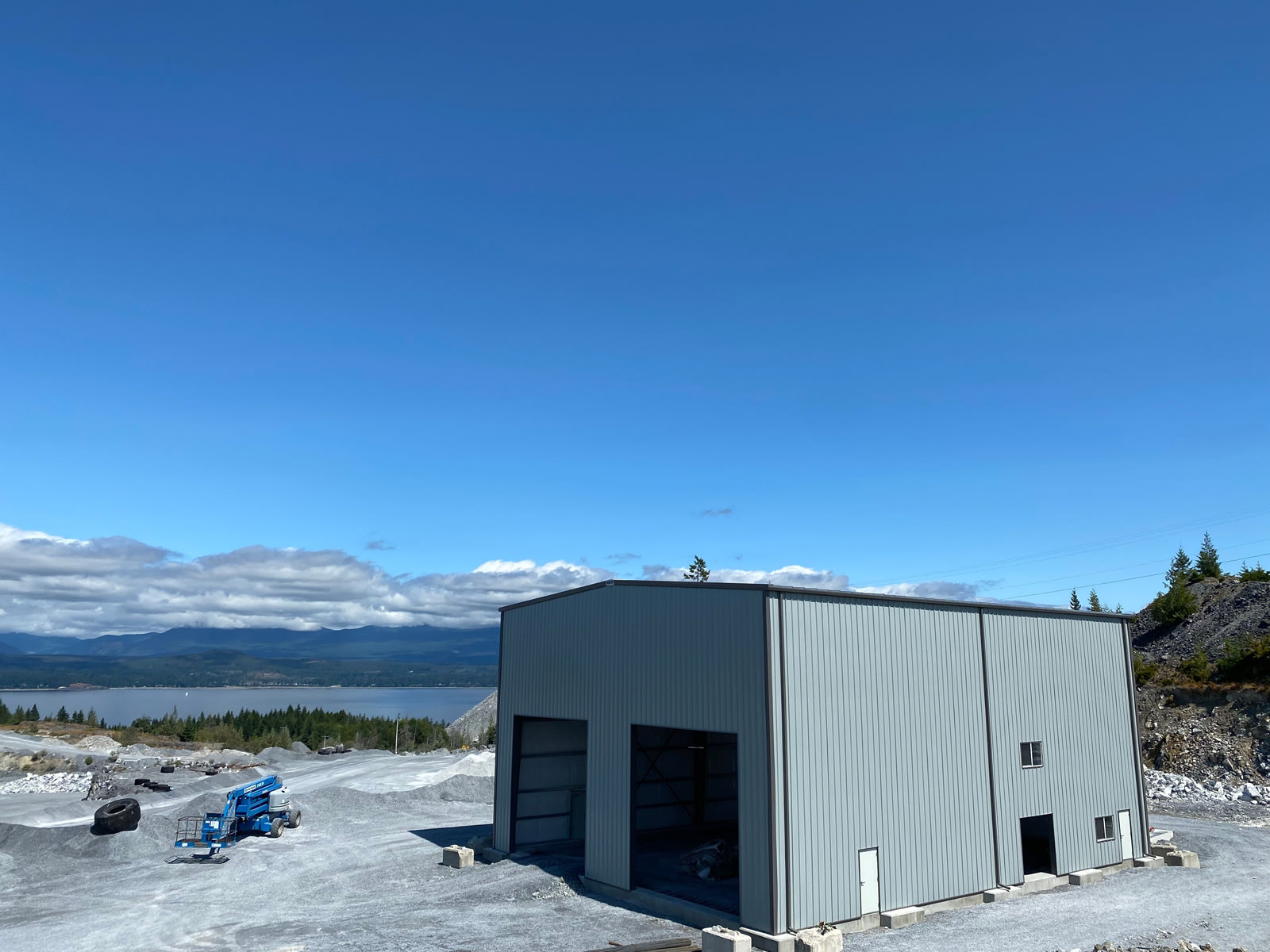 Metal Structure Concepts take great pride in serving our customers no matter where they are in Western Canada, even if that means taking two ferries to Imperial Limestone Ltd. in Texada Island, BC.&nbsp;