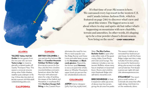 The shortlist to skiing the West – BLACKBOOK
