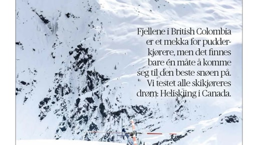 Reise Offpiste – Aftenpoften Magazine Norway