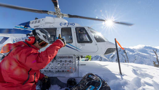 The History of Heli Skiing