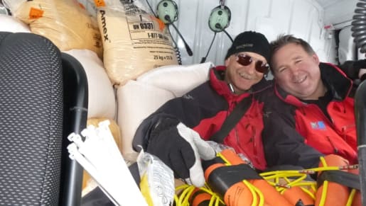Explosives mitigate avalanche hazards