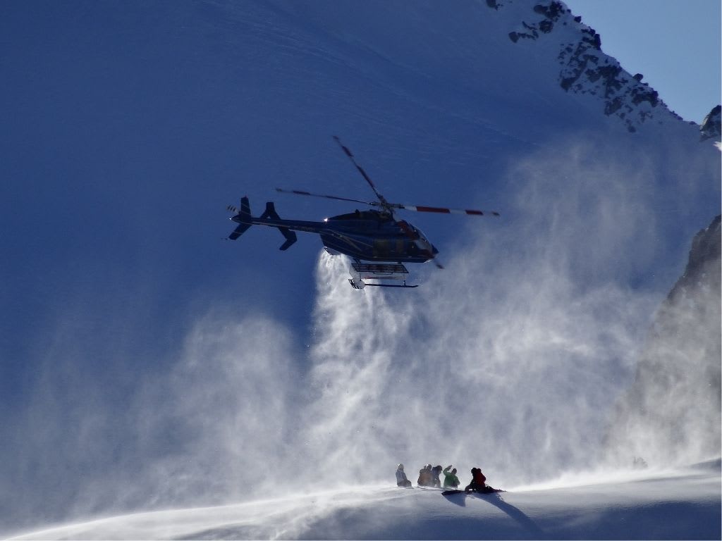 Heli-skiing, heli boarding with Northern Escape