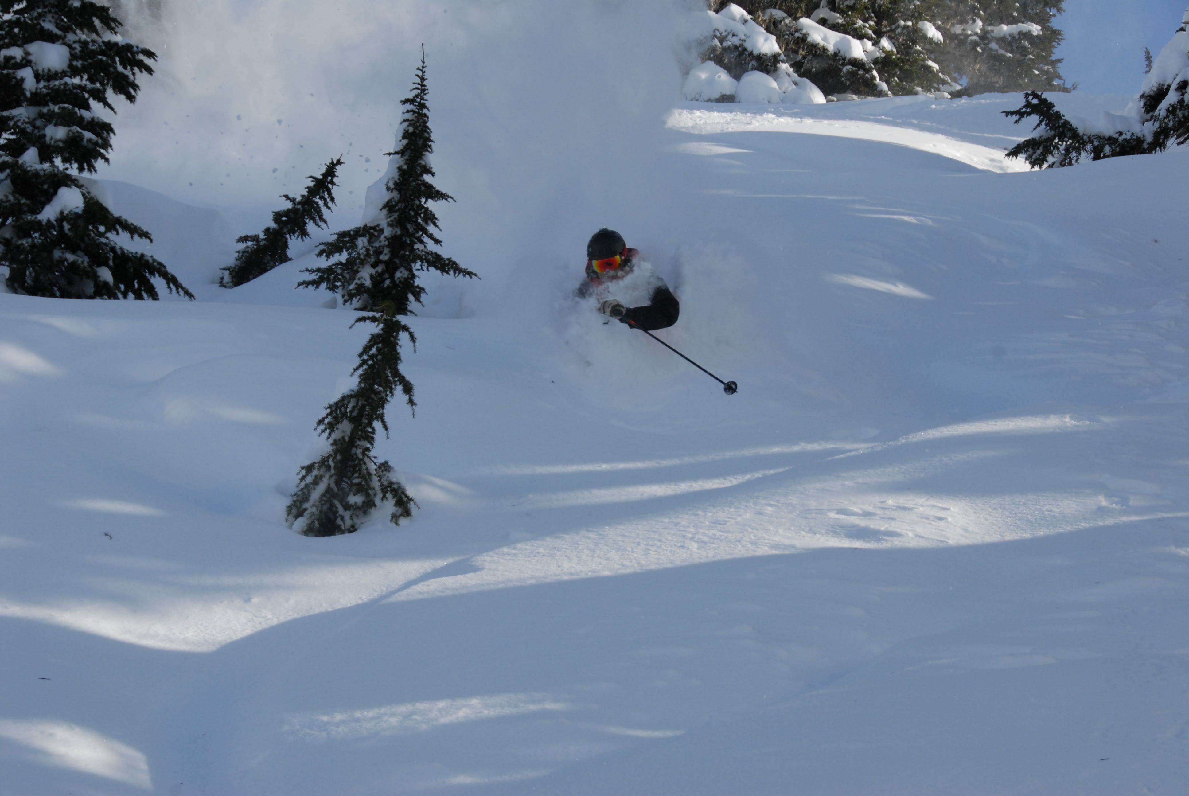 Deep Powder Skiing in December at Northern Escape 