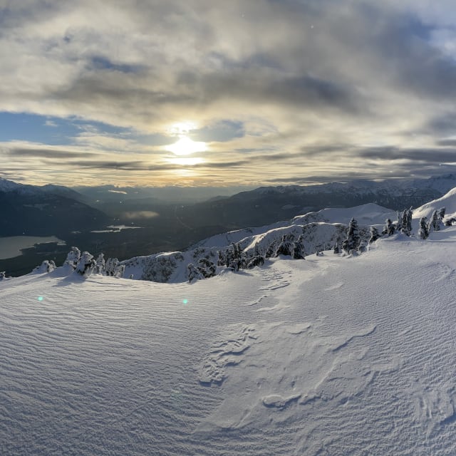 Heli-Skiing photo from December 17, 2024
