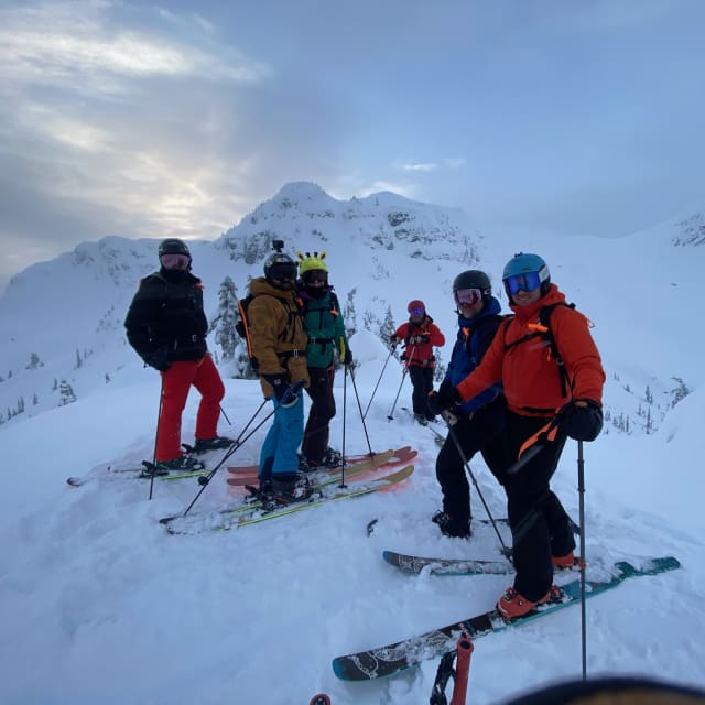 Heli-Skiing photo from January 10, 2025