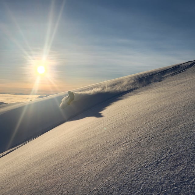 Heli-Skiing photo from January 12, 2025