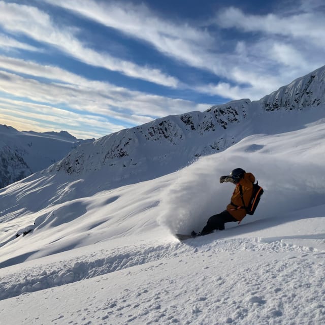 Heli-Skiing photo from January 24, 2025
