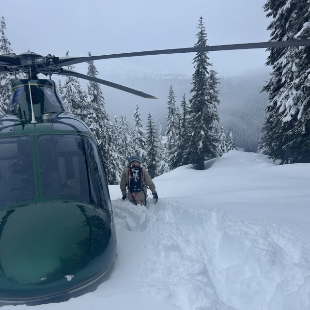 Heli-Skiing photo from March 23, 2025