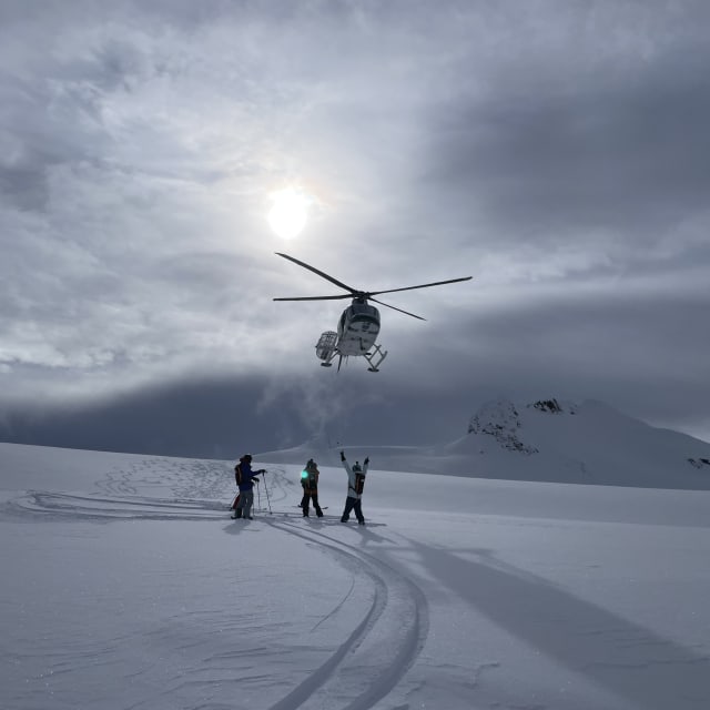 Heli-Skiing photo from March 29, 2025