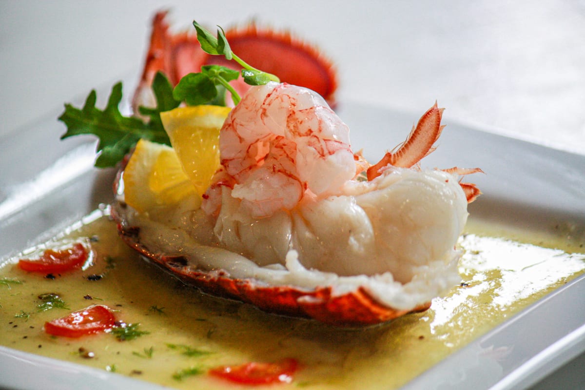 lobster-tail-and-shrimps-in-a-garlic-butter-broth