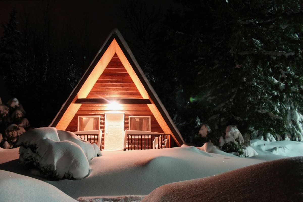 Cabin in Winter - Email