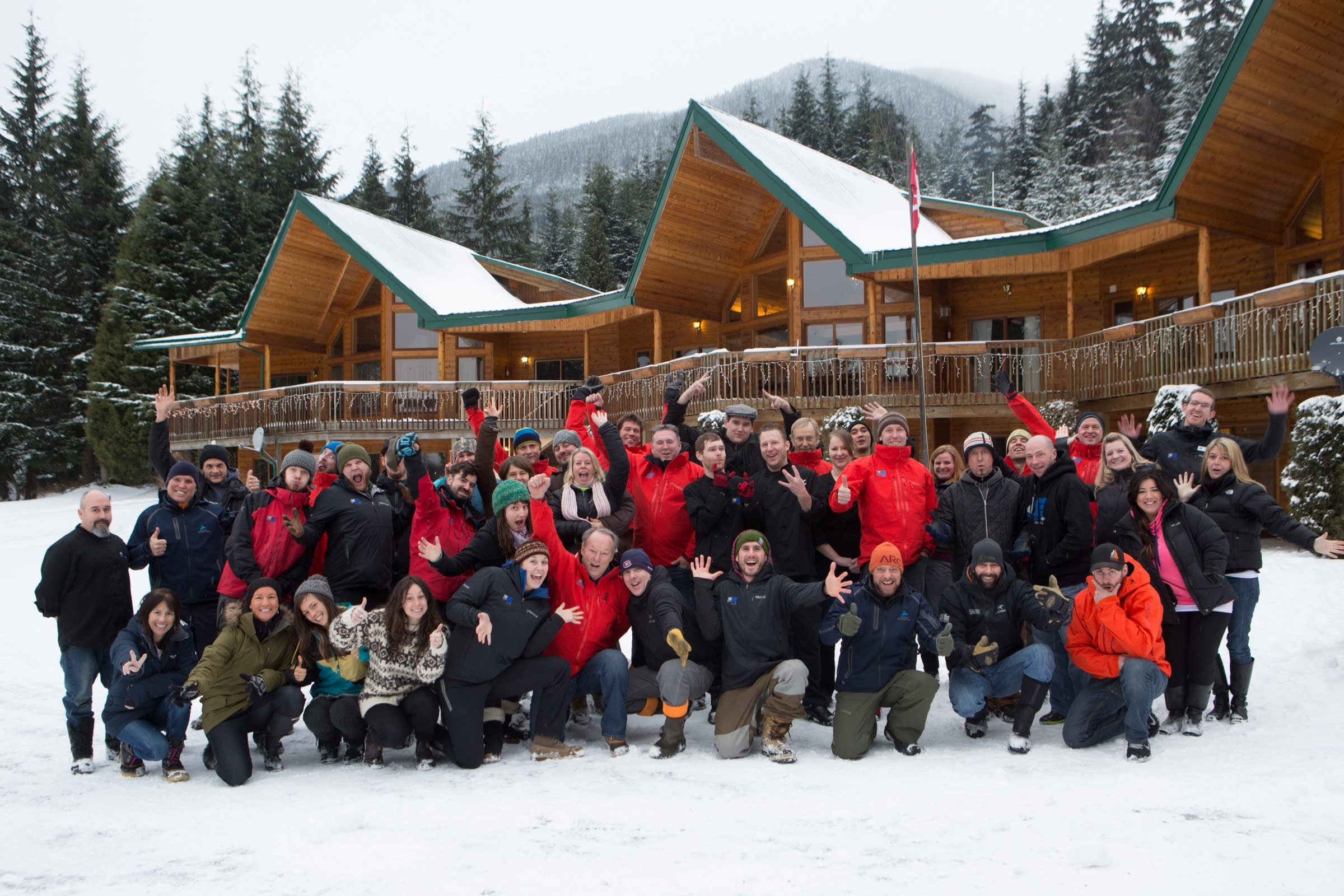 Northern Escape Heli-Skiing Team