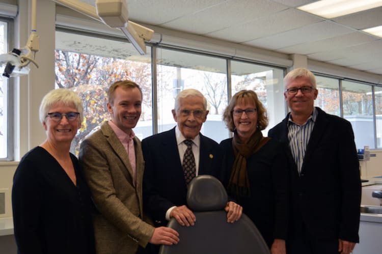 Leitch Family Donation to Okanagan College Dental Clinic