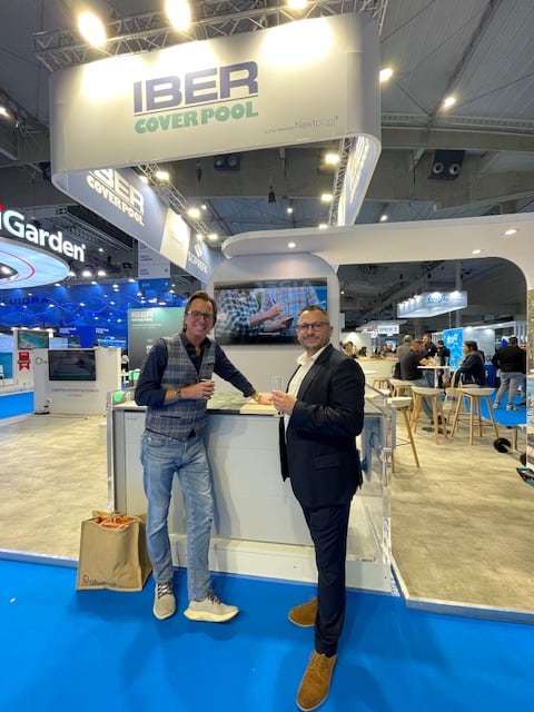 Pool Patrol CEO at the Iber CoverPool Booth