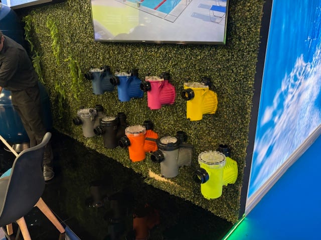 pool equipment from the Piscina Barcelona tradeshow