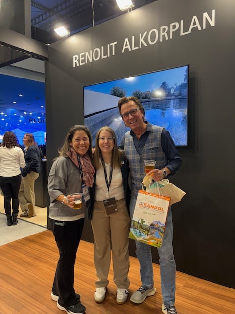 Allan Horwood at the Renolit Alkorplan demo