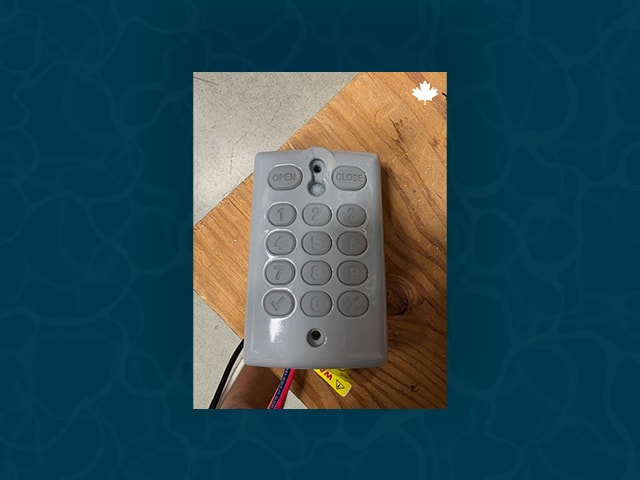 Automatic Safety Pool Cover Keypad