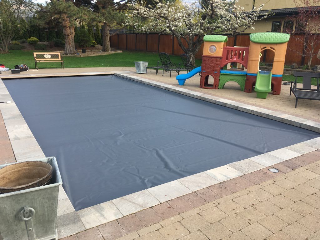 Pool Cover Fabric Restoration